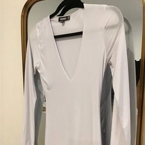 Missguided white dress